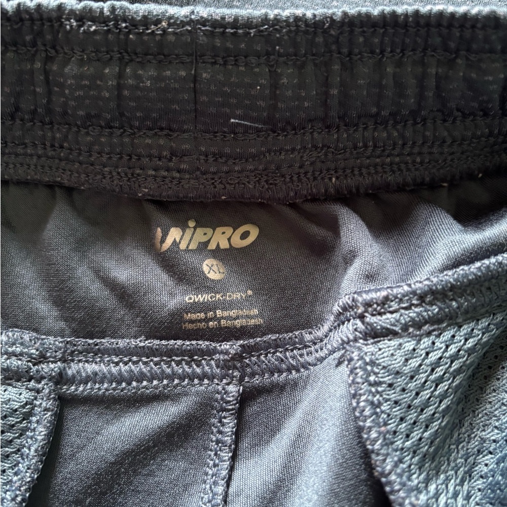 Men's Black Performance Shorts